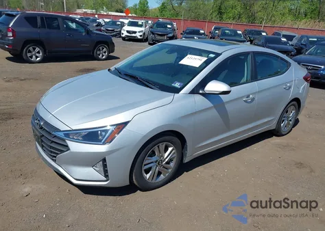 2019 Hyundai Elantra Value Edition from USA, damaged, VIN KMHD84LFXKU800880